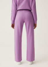 Ovs Straight-Fit Plush Joggers With Drawstring